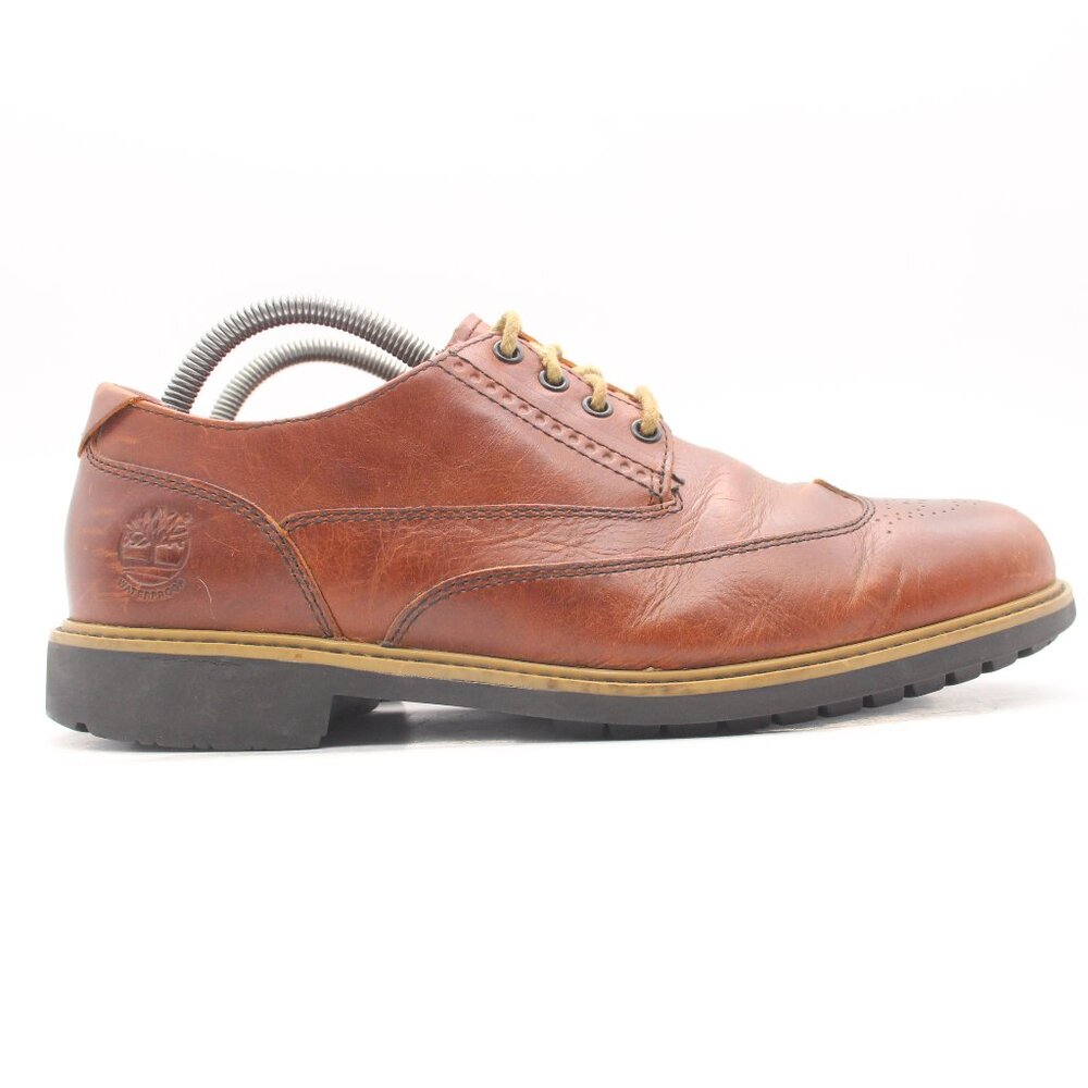 Timberland Earthkeepers Kempton Men’s Size 8.5 Brown Leather Oxfords